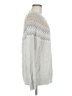 Nap 100% Acrylic Chevron-herringbone Ivory Pullover Sweater Size M - photo 4