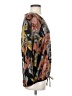 Tribal Floral Gray Pullover Sweater Size S - photo 4