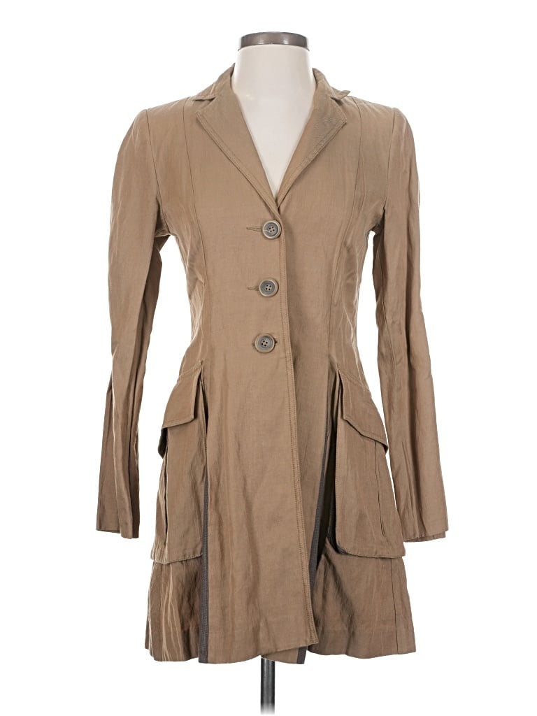 Pre-owned Cabi Trenchcoat In Tan