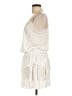 Ramy Brook 100% Polyester Ivory Cocktail Dress Size L - photo 5