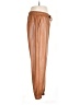 Bagatelle 100% Polyurethane Metallic Brown Casual Pants Size L - photo 4