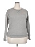 Unbranded Solid Gray Pullover Sweater Size XXL (estimated) - photo 1