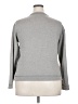 Unbranded Solid Gray Pullover Sweater Size XXL (estimated) - photo 2