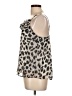 Adrienne 100% Polyester Silver Sleeveless Top Size L - photo 5