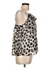 Adrienne 100% Polyester Silver Sleeveless Top Size L - photo 4