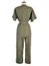 Madewell Solid Green Jumpsuit Size L - photo 2