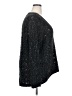 Caslon Metallic Black Pullover Sweater Size 2X - photo 4