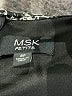 MSK 100% Polyester Black Casual Dress Size 8 (petite) - photo 4
