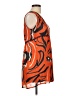 Coco and Chase 100% Polyester Orange Sleeveless Blouse Size L - photo 4