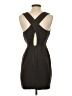 BCBGeneration 100% Polyester Solid Brown Cocktail Dress Size 0 - photo 2