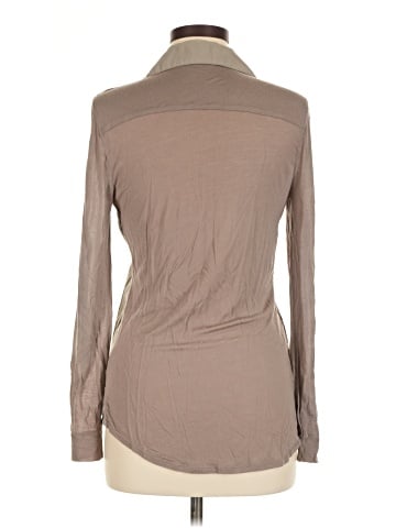 BCBGMAXAZRIA Long Sleeve Button-Down Shirt (view 2)