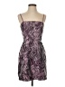 BCBGMAXAZRIA 100% Polyester Paisley Purple Cocktail Dress Size XXS - photo 1