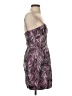 BCBGMAXAZRIA 100% Polyester Paisley Purple Cocktail Dress Size XXS - photo 4