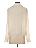 Theory 100% Polyester Ivory Long Sleeve Blouse Size P (petite) - photo 2