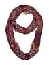 Unbranded 100% Polyester Paisley Burgundy Scarf One size - photo 1