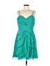 Allure Bridals 100% Polyester Teal Cocktail Dress Size 16 - photo 1