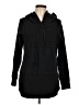 Pink Lotus Black Pullover Hoodie Size L - photo 1