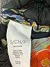 CAbi 100% Polyester Floral Black Long Sleeve Blouse Size S - photo 8
