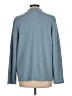 Unbranded Houndstooth Blue Turtleneck Sweater Size L (estimated) - photo 2