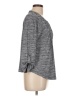 Christopher & Banks Gray 3/4 Sleeve Blouse Size L (petite) - photo 4