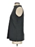 Ann Taylor 100% Polyester Gray Sleeveless Blouse Size S - photo 5