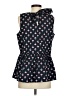 Ann Taylor Black Sleeveless Blouse Size S - photo 2