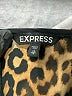 Express 100% Polyester Brown Sleeveless Blouse Size XS - photo 7