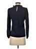 Ann Taylor Blue Long Sleeve Blouse Size XS - photo 2