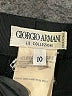 Giorgio Armani 100% Wool Solid Black Wool Pants Size 10 - photo 7