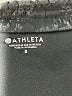 Athleta 100% Polyester Print Black Athletic Shorts Size S - photo 3