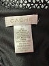 Cache 100% Polyester Graphic Gray Cocktail Dress Size 6 - photo 6
