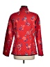 Anne Carson 100% Elastane Print Red Jacket Size M - photo 2
