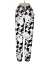 Double Zero Print Silver Casual Pants Size L - photo 1