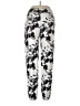 Double Zero Print Silver Casual Pants Size L - photo 2
