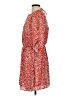 Unbranded 100% Polyester Print Red Casual Dress Size M - photo 5