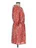 Unbranded 100% Polyester Print Red Casual Dress Size M - photo 4