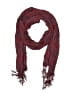 Assorted Brands 100% Viscose Burgundy Scarf One size - photo 1
