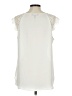 Express Outlet 100% Polyester Ivory Sleeveless Blouse Size L - photo 2