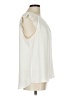 Express Outlet 100% Polyester Ivory Sleeveless Blouse Size L - photo 4