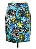 Grace Elements Print Blue Casual Skirt Size XL - photo 1