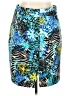 Grace Elements Print Blue Casual Skirt Size XL - photo 2