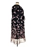 Studio One 100% Polyester Floral Black Casual Dress Size 18 - photo 4