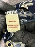 Aryeh Paisley Blue Casual Dress Size M - photo 8