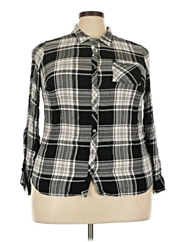 DressBarn Long Sleeve Button-Down Shirt (view 1)