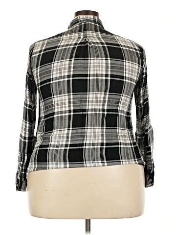 DressBarn Long Sleeve Button-Down Shirt (view 2)