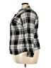 DressBarn 100% Rayon Plaid Black Long Sleeve Button-Down Shirt Size 2X - photo 5