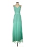 Lulus Green Cocktail Dress Size 3 - photo 1