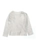 Zara Metallic Silver Long Sleeve Top Size 3 - 4 - photo 1