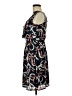 H&M 100% Polyester Paisley Blue Cocktail Dress Size 6 - photo 5