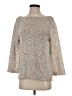 Ann Taylor LOFT Tweed Gray Ivory Pullover Sweater Size S - photo 1